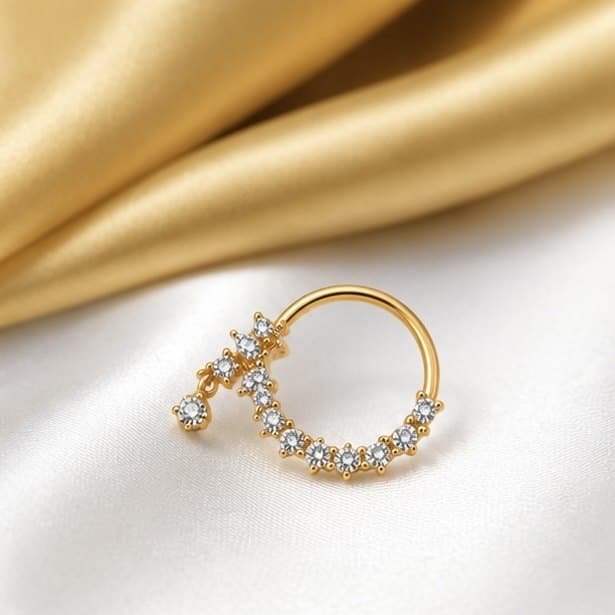 Elegant Diamond Nath